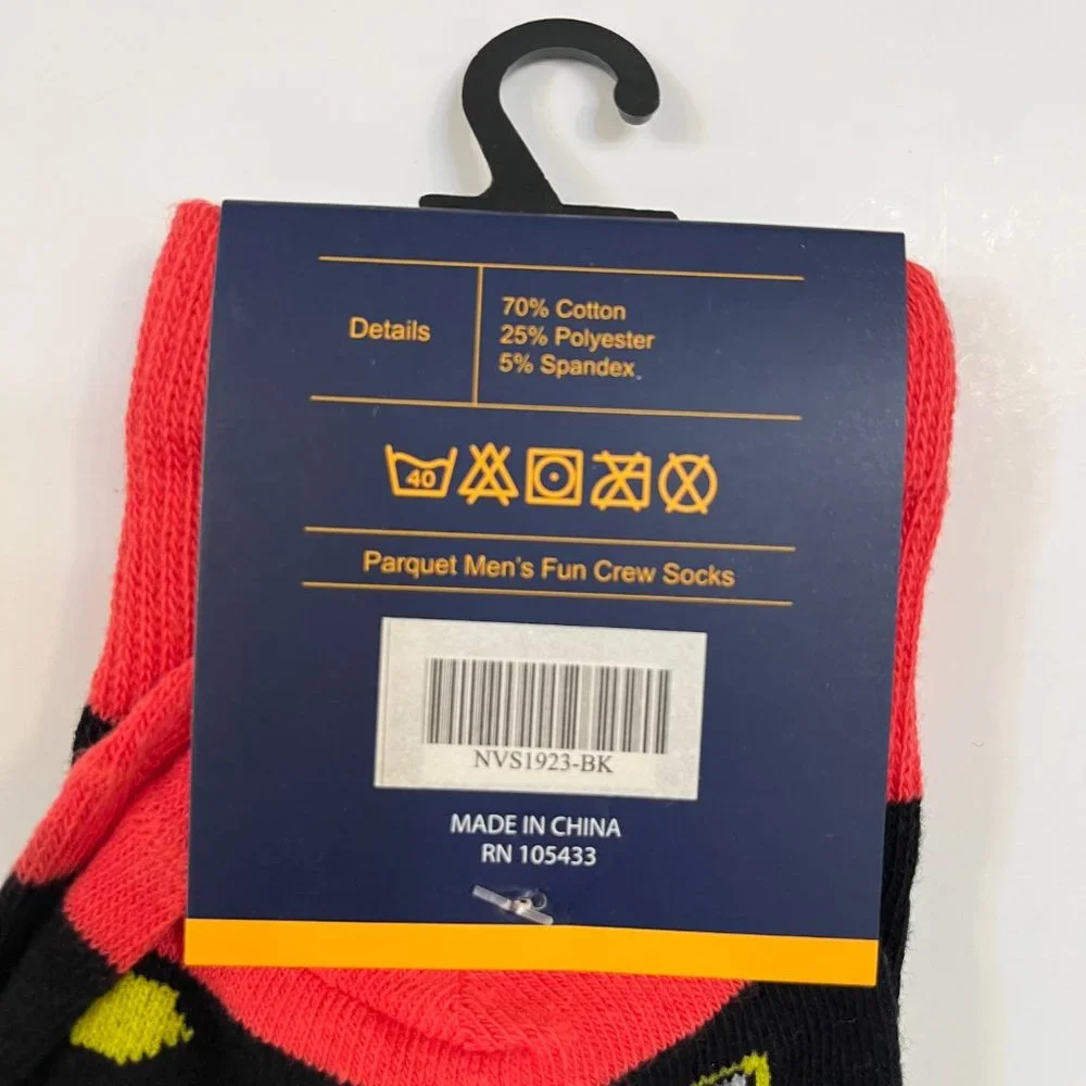 Men's Crew Socks Casino Theme - NWT